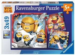 RAVENSBURGER CASSE-TÊTE 3X49 PIÈCES - UN MOI MÉPRISABLE #12001061